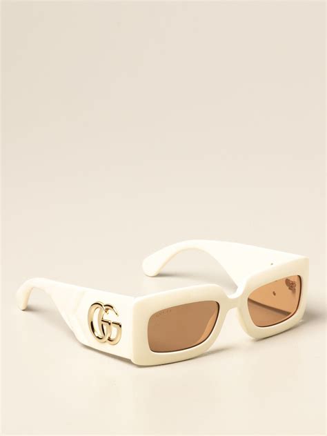 gafas gucci blancas